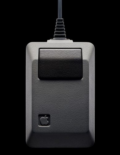 Platinum Macintosh Mouse, M0100, 1987