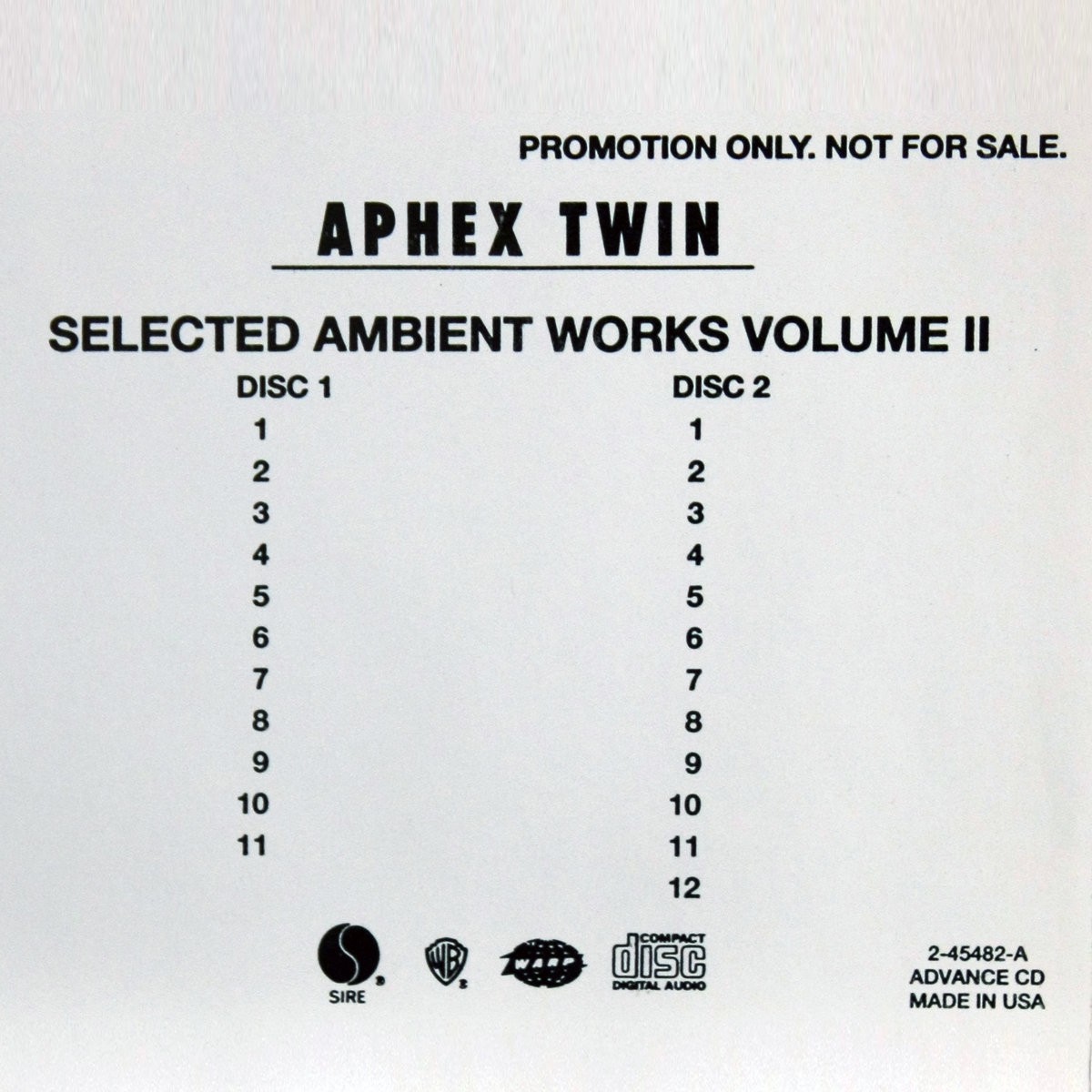 Aphex Twin â€“ Selected Ambient Works Volume II