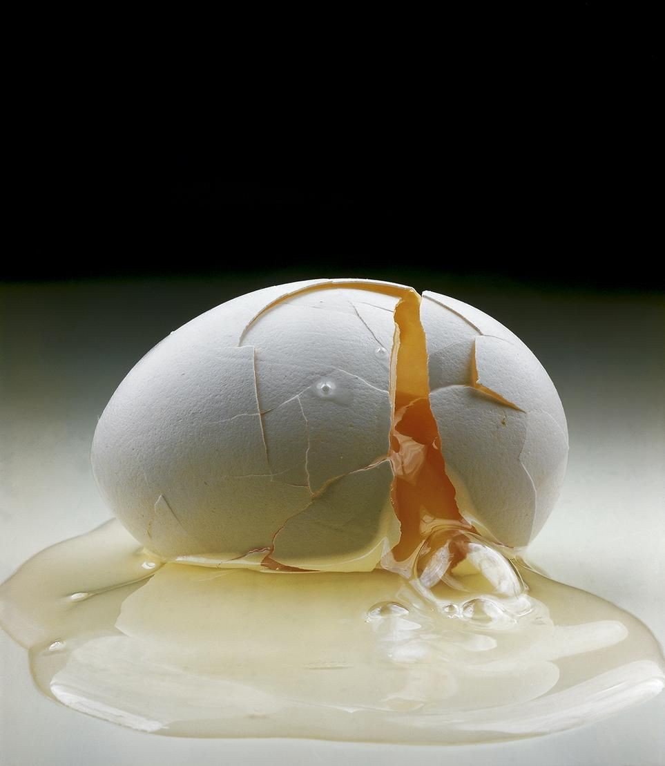 Cracked Egg by Irving Penn, 1958