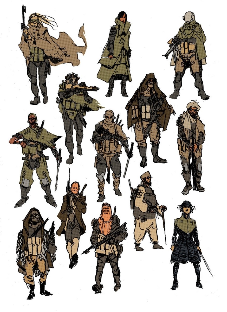 MGS, Concept Art