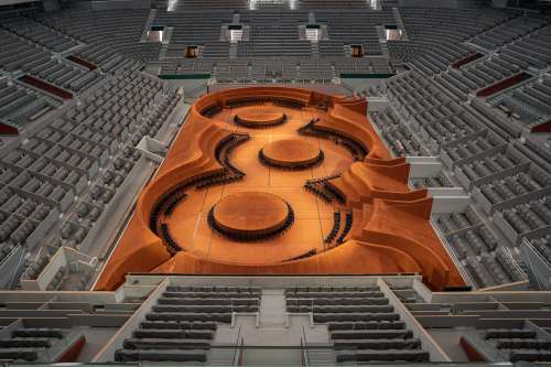 Lacoste Show Set Design, FW-25
